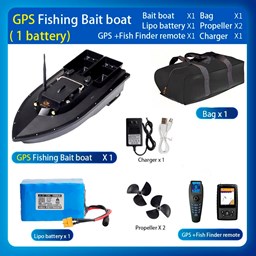 Show details for Fishing Bait SpeedBoat 70cm/27.6in RC 500m/1640ft 3kg/6.6lb Load GPS Fish Finder Picture of Fishing Bait SpeedBoat 70cm/27.6in RC 500m/1640ft 3kg/6.6lb Load GPS Fish Finder